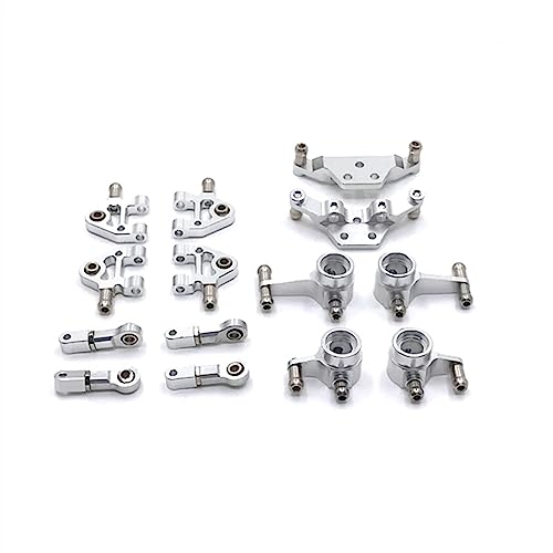 Lenkbecherhalterung aus Metall für WLtoys 1/28 284131 K969 K979 K989 K999 P929 P939 RC Autoteile (Silber) von KLAPR