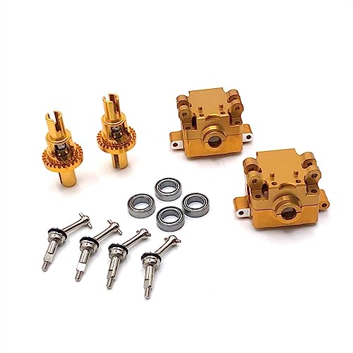 Metal Upgrade 27 mm Antriebswelle Getriebe Differential für 1/28 284131 K969 K979 K989 K999 P929 P939 RC Autoteile (Giallo) von KLAPR