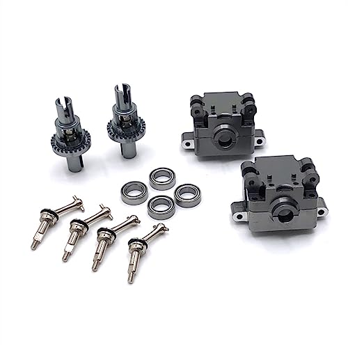 Metal Upgrade 27 mm Antriebswelle Getriebe Differential für 1/28 284131 K969 K979 K989 K999 P929 P939 RC Autoteile (dunkelgrau) von KLAPR