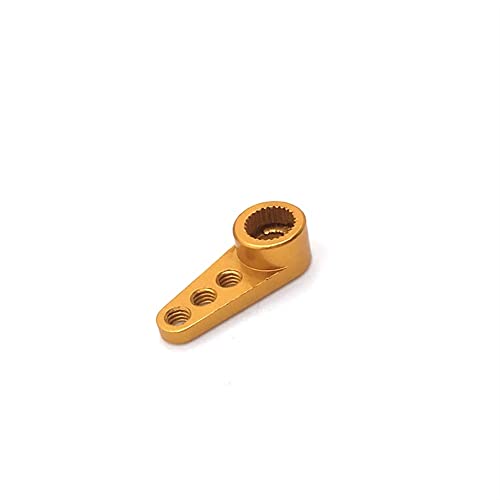 Metal Upgrade 28T Servo Arm for 1/28 284131 K969 K979 K989 K999 P929 P939 RC01 MINI-Q MINI-Z RC Car Parts (Giallo) von KLAPR
