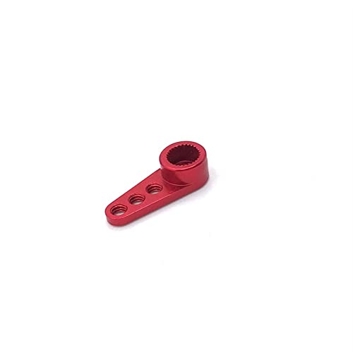 Metal Upgrade 28T Servo-Arm für 1/28 284131 K969 K979 K989 K999 P929 P939 RC01 MINI-Q MINI-Z RC Autoteile (Rosso) von KLAPR