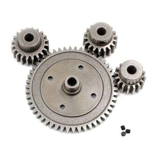 Metall 50T Stirnrad mit 16T 18T 20T Ritzel Getriebe Set für Arrma 6S 1/8 Typhon Kraton Outcast 1/7 Infraction Mojave Upgrade Teile Metall 50T Stirnrad mit 16T 18T 20T Ritzel Getriebe Set für Arrma 6S 1/8 Typhon Kraton Outcast 1/7 Infraction Mojave Upgrade Teile von KLAPR