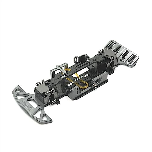 Metall-Radstand, modifizierter Rahmen, 98 mm - 102 mm, für 1/28 284131 K969 K979 K989 K999 RC-Autoteile (dunkelgrau) von KLAPR