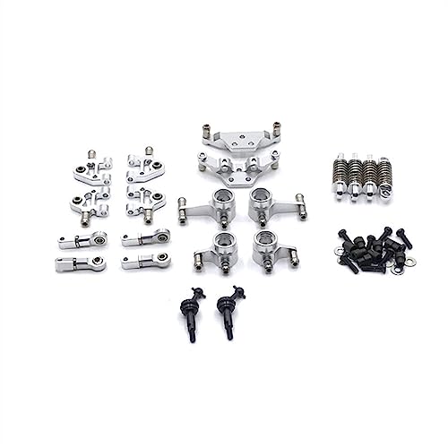 Metall-Schwenkarm-Lenkbecher, Hundeknochen-Set für 1/28 284131 K969 K979 K989 K999 P929 P939 RC Autoteile (Silber) von KLAPR