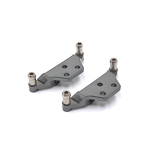 Metall-Stoßdämpferhalterung für 1/28 284131 K969 K979 K989 K999 P929 P939 RC Autoteile (dunkelgrau) von KLAPR