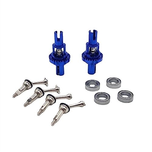 Metall-Upgrade-Kugel, Differential, verlängerte Antriebswelle für WLtoys 1/28 284131 K969 K979 K989 K999 P929 P939 RC Autoteile (blau) von KLAPR