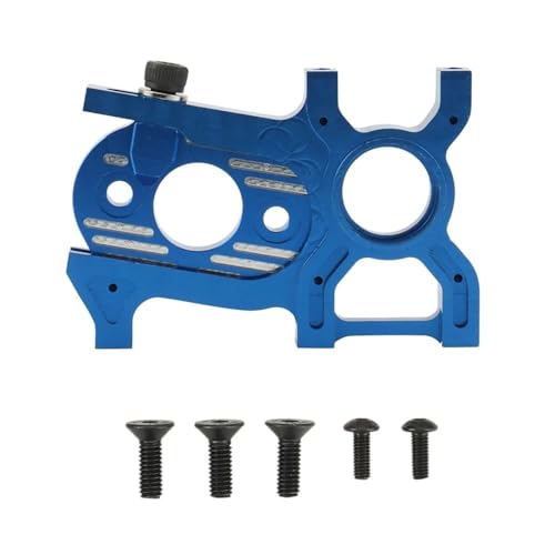 Metallkanalsperre Sichere Motorhalterung für Arrma 1/8 Karton Talion Outcast Typhon 6S 1/10 Senton 6S RC Auto-Upgrade-Teile (Farbe: Blau) von KLAPR