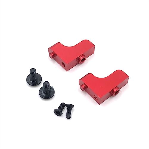 Servohalterung für 1/18 A949 A959 A969 A979 K929 RC Auto Metall Upgrade Teile (Rosso) von KLAPR