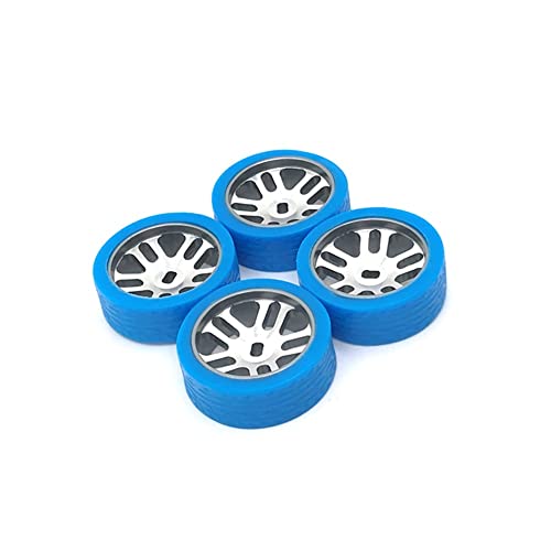 Verbesserte 24 mm farbige Rennräder für 1/28 284131 K989 K969 K979 K999 P929 P939 Iw04m Auto RC Autoteile (Himmelblau) von KLAPR