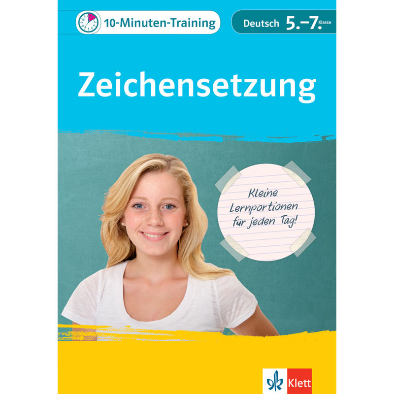 10-Minuten-Training Zeichensetzung Deutsch 5.-7. Klasse von KLETT LERNTRAINING