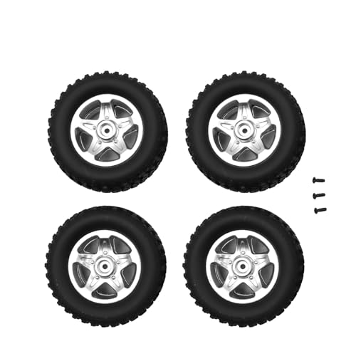KLHYTGFA MN82S MN82Pro MN78 Metall Beadlock Felge Nabe und Reifen Reifen Set 62mm * 23mm for 1/12 RC Auto Upgrade Teile Zubehör von KLHYTGFA