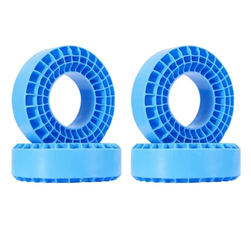 KLHYTGFA Silikonkautschuk-Einsätze, Schaumstoff, 4 Stück, for 106–108 mm 1,9-Zoll-Reifen (4,19 Zoll Außendurchmesser)(Blauw) von KLHYTGFA