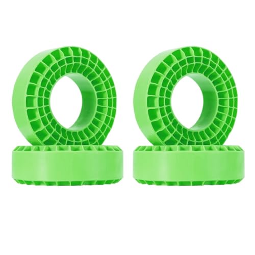 KLHYTGFA Silikonkautschuk-Einsätze, Schaumstoff, 4 Stück, for 106–108 mm 1,9-Zoll-Reifen (4,19 Zoll Außendurchmesser)(Green) von KLHYTGFA