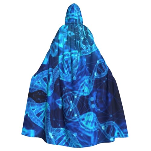 KLJnmbb DNA-Kette, Foto-Druck, Halloween-Kapuzenumhang mit lebendiger voller Länge, für Erwachsene, Unisex, Cosplay-Kostüm KLJnmbb DNA-Kette, Foto-Druck, Halloween-Kapuzenumhang mit lebendiger voller Länge, für Erwachsene, Unisex, Cosplay-Kostüm von KLJnmbb
