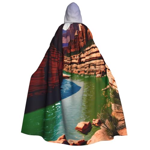 KLJnmbb Grand Canyon Kapuzenumhang für Cosplay, Erwachsene, Halloween, Weihnachten, Karneval, Themenpartys, vielseitig einsetzbar KLJnmbb Grand Canyon Kapuzenumhang für Cosplay, Erwachsene, Halloween, Weihnachten, Karneval, Themenpartys, vielseitig einsetzbar von KLJnmbb