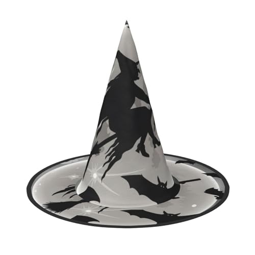 KLJnmbb Halloween-Hexenhut, Unisex, Hexenhut, für Erwachsene und Jugendliche, für Partys, Karneval, Kostüme KLJnmbb Halloween-Hexenhut, Unisex, Hexenhut, für Erwachsene und Jugendliche, für Partys, Karneval, Kostüme von KLJnmbb