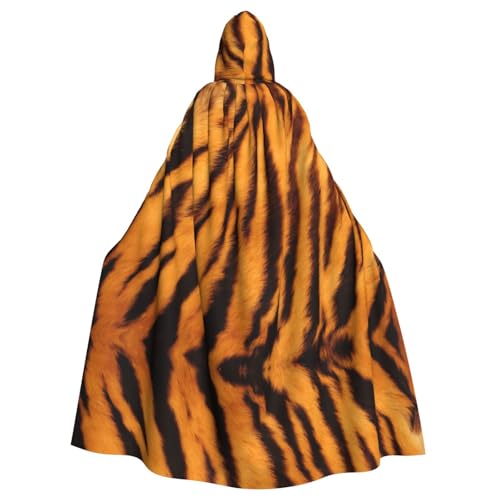 KLJnmbb Halloween-Kapuzenumhang mit Tigerstreifenmuster und lebendiger voller Länge für Erwachsene, Unisex, Cosplay-Kostüm KLJnmbb Halloween-Kapuzenumhang mit Tigerstreifenmuster und lebendiger voller Länge für Erwachsene, Unisex, Cosplay-Kostüm von KLJnmbb