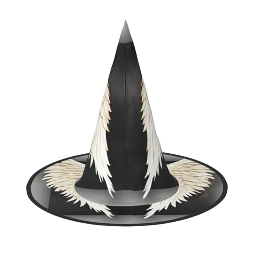 KLJnmbb Hexenhut mit Engelsfedern, Unisex, Halloween, für Erwachsene und Jugendliche, Partys, Karneval, Kostüme KLJnmbb Hexenhut mit Engelsfedern, Unisex, Halloween, für Erwachsene und Jugendliche, Partys, Karneval, Kostüme von KLJnmbb