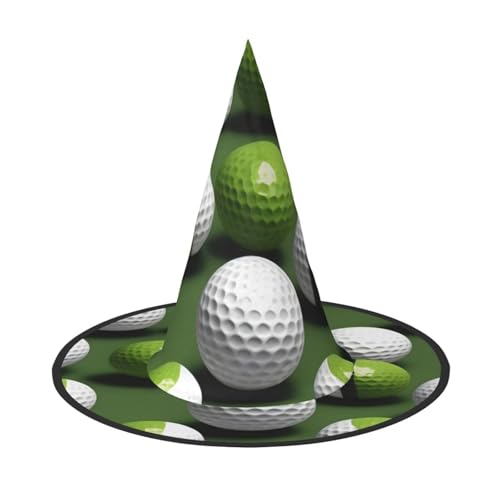 KLJnmbb Hexenhut mit Golfball-Aufdruck, Unisex, Halloween, Erwachsene und Jugendliche, Mütze, Partys, Karneval, Kostüme KLJnmbb Hexenhut mit Golfball-Aufdruck, Unisex, Halloween, Erwachsene und Jugendliche, Mütze, Partys, Karneval, Kostüme von KLJnmbb