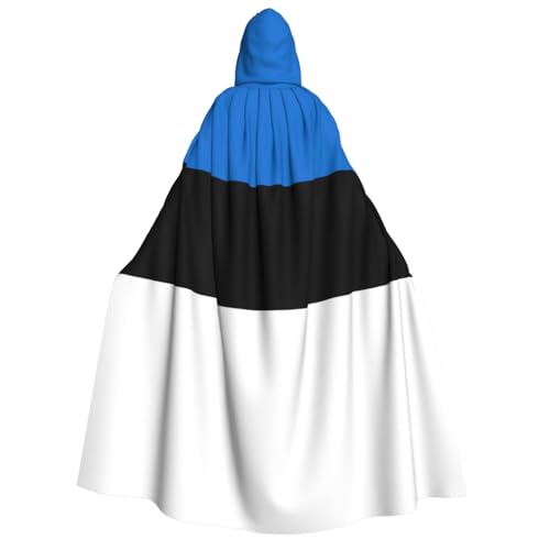 KLJnmbb Kapuzenumhang mit Estland-Flagge, bedruckt, Cosplay, Erwachsene, Halloween, Weihnachten, Karneval, Themenpartys, vielseitig einsetzbar KLJnmbb Kapuzenumhang mit Estland-Flagge, bedruckt, Cosplay, Erwachsene, Halloween, Weihnachten, Karneval, Themenpartys, vielseitig einsetzbar von KLJnmbb