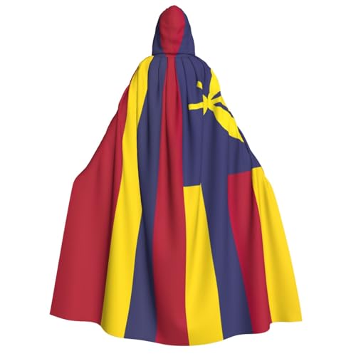 KLJnmbb Kapuzenumhang mit Flagge des Königreichs Hawaii, Cosplay, Erwachsene, Halloween, Weihnachten, Karneval, Themenpartys, vielseitig einsetzbar KLJnmbb Kapuzenumhang mit Flagge des Königreichs Hawaii, Cosplay, Erwachsene, Halloween, Weihnachten, Karneval, Themenpartys, vielseitig einsetzbar von KLJnmbb
