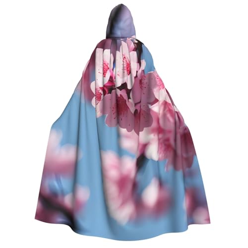 KLJnmbb Kapuzenumhang mit Kirschblüten-Aufdruck, Cosplay, Erwachsene, Halloween, Weihnachten, Karneval, Themenpartys, vielseitig einsetzbar KLJnmbb Kapuzenumhang mit Kirschblüten-Aufdruck, Cosplay, Erwachsene, Halloween, Weihnachten, Karneval, Themenpartys, vielseitig einsetzbar von KLJnmbb
