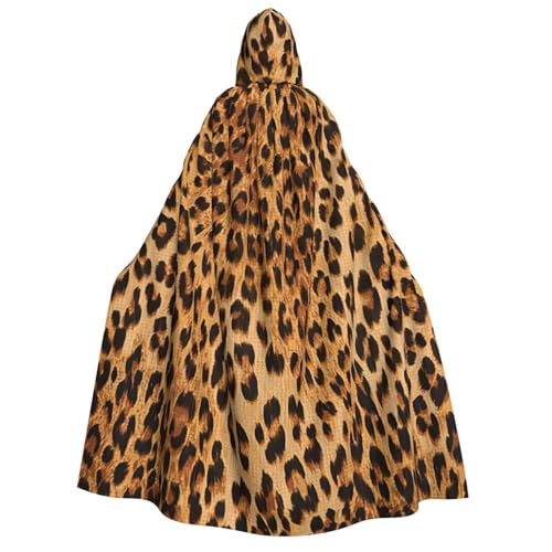 KLJnmbb Kapuzenumhang mit Leopardenmuster, Cosplay, Erwachsene, Halloween, Weihnachten, Karneval, Themenpartys, vielseitig einsetzbar KLJnmbb Kapuzenumhang mit Leopardenmuster, Cosplay, Erwachsene, Halloween, Weihnachten, Karneval, Themenpartys, vielseitig einsetzbar von KLJnmbb