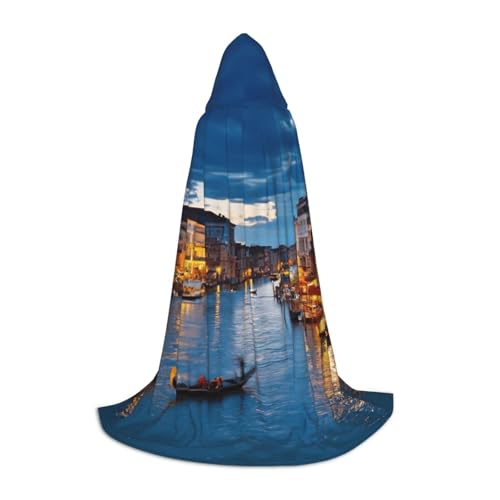 KLJnmbb Kapuzenumhang mit Venedig-Nachtaufdruck, für Erwachsene, Teenager, Kinder, verschiedene Zauberer-Umhang, RobeHalloween, Karneval, Cosplay KLJnmbb Kapuzenumhang mit Venedig-Nachtaufdruck, für Erwachsene, Teenager, Kinder, verschiedene Zauberer-Umhang, RobeHalloween, Karneval, Cosplay von KLJnmbb