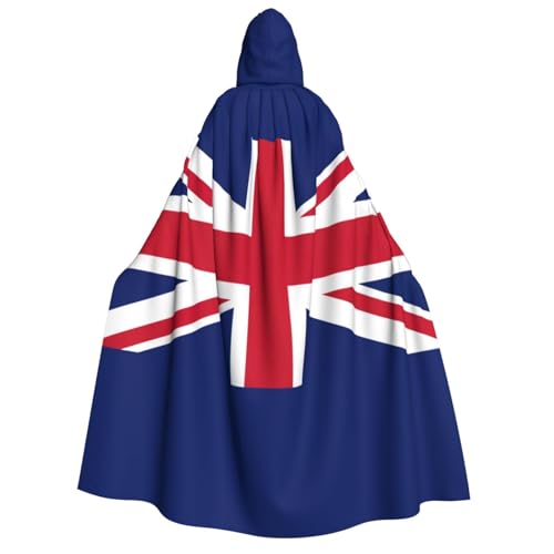 KLJnmbb Kapuzenumhang mit britischer Flagge, Cosplay, Erwachsene, Halloween, Weihnachten, Karneval, Themenpartys, vielseitig einsetzbar KLJnmbb Kapuzenumhang mit britischer Flagge, Cosplay, Erwachsene, Halloween, Weihnachten, Karneval, Themenpartys, vielseitig einsetzbar von KLJnmbb