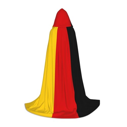 KLJnmbb Kapuzenumhang mit deutscher Flagge, Erwachsene, Teenager, Kinder, verschiedene Zauberer, Umhang, RobeHalloween, Karneval, Cosplay KLJnmbb Kapuzenumhang mit deutscher Flagge, Erwachsene, Teenager, Kinder, verschiedene Zauberer, Umhang, RobeHalloween, Karneval, Cosplay von KLJnmbb
