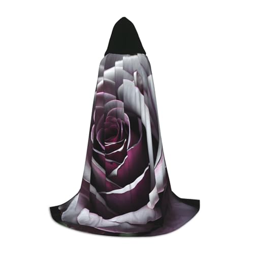 KLJnmbb Kapuzenumhang mit gotischem Rosen-Blumendruck, für Erwachsene, Teenager, Kinder, verschiedene Zauberer-Umhang, RobeHalloween, Karneval, Cosplay KLJnmbb Kapuzenumhang mit gotischem Rosen-Blumendruck, für Erwachsene, Teenager, Kinder, verschiedene Zauberer-Umhang, RobeHalloween, Karneval, Cosplay von KLJnmbb