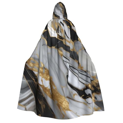 KLJnmbb Luxuriöser Kapuzenumhang mit Marmormuster, Cosplay, Erwachsene, Halloween, Weihnachten, Karneval, Themenpartys, vielseitig einsetzbar KLJnmbb Luxuriöser Kapuzenumhang mit Marmormuster, Cosplay, Erwachsene, Halloween, Weihnachten, Karneval, Themenpartys, vielseitig einsetzbar von KLJnmbb
