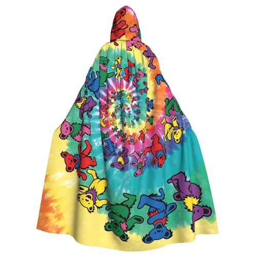 KLJnmbb Tanzender Thanksgiving-Bär-Aufdruck, Halloween-Kapuzenumhang mit lebendiger voller Länge, Erwachsene, Unisex, Cosplay-Kostüm KLJnmbb Tanzender Thanksgiving-Bär-Aufdruck, Halloween-Kapuzenumhang mit lebendiger voller Länge, Erwachsene, Unisex, Cosplay-Kostüm von KLJnmbb