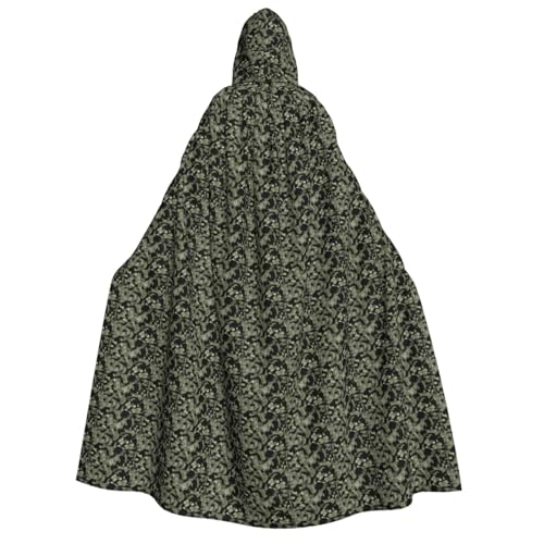 KLJnmbb Umhang mit Dollarzeichen, Gelddruck, Kapuzenumhang, Cosplay, Erwachsene, Halloween, Weihnachten, Karneval, Themenpartys, vielseitig einsetzbar von KLJnmbb