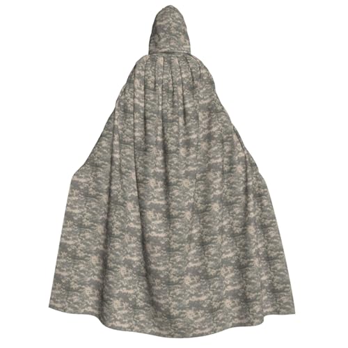 KLJnmbb Umhang mit Kapuze, Armee-Digital-Tarnmuster, Cosplay, Erwachsene, Halloween, Weihnachten, Karneval, Themenpartys, vielseitig einsetzbar KLJnmbb Umhang mit Kapuze, Armee-Digital-Tarnmuster, Cosplay, Erwachsene, Halloween, Weihnachten, Karneval, Themenpartys, vielseitig einsetzbar von KLJnmbb