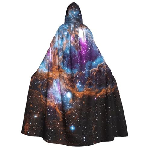 KLJnmbb Umhang mit Kapuze, Galaxie, Weltraumdruck, Cosplay, Erwachsene, Halloween, Weihnachten, Karneval, Themenpartys, vielseitig einsetzbar KLJnmbb Umhang mit Kapuze, Galaxie, Weltraumdruck, Cosplay, Erwachsene, Halloween, Weihnachten, Karneval, Themenpartys, vielseitig einsetzbar von KLJnmbb