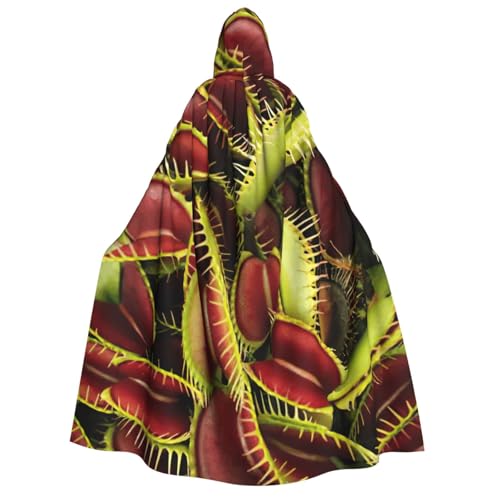 KLJnmbb Umhang mit Kapuze und fleischfressendem Pflanzendruck, Cosplay, Erwachsene, Halloween, Weihnachten, Karneval, Themenpartys, vielseitig einsetzbar KLJnmbb Umhang mit Kapuze und fleischfressendem Pflanzendruck, Cosplay, Erwachsene, Halloween, Weihnachten, Karneval, Themenpartys, vielseitig einsetzbar von KLJnmbb