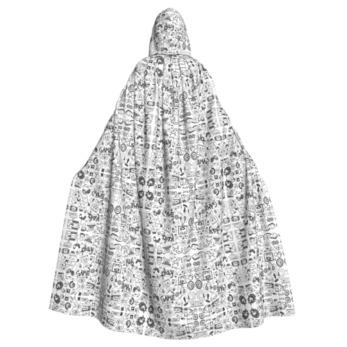 KLJnmbb Videospiel-Jungen-Aufdruck, Halloween-Kapuzenumhang mit lebendiger voller Länge, Erwachsenenkostüm, Unisex, Cosplay-Kostüm KLJnmbb Videospiel-Jungen-Aufdruck, Halloween-Kapuzenumhang mit lebendiger voller Länge, Erwachsenenkostüm, Unisex, Cosplay-Kostüm von KLJnmbb