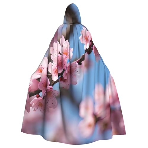 KLJnmbb Wunderschöner Halloween-Kapuzenumhang mit Kirschblüten und lebendigem Erwachsenen-Cosplay-Kostüm KLJnmbb Wunderschöner Halloween-Kapuzenumhang mit Kirschblüten und lebendigem Erwachsenen-Cosplay-Kostüm von KLJnmbb