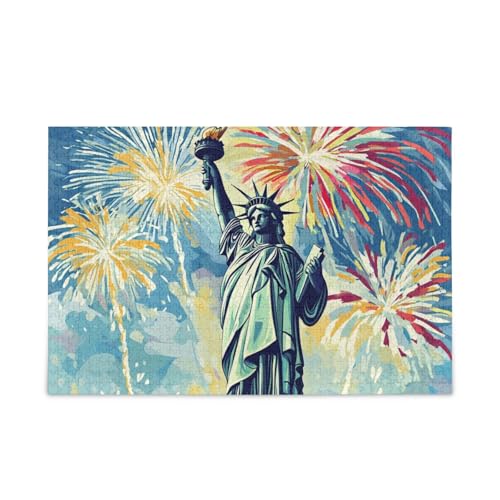 Blaue Freiheitsstatue Puzzles Holzpuzzles harte Gehirnspiele für Erwachsene 1000 Teile Blaue Freiheitsstatue Puzzles Holzpuzzles harte Gehirnspiele für Erwachsene 1000 Teile von KLL