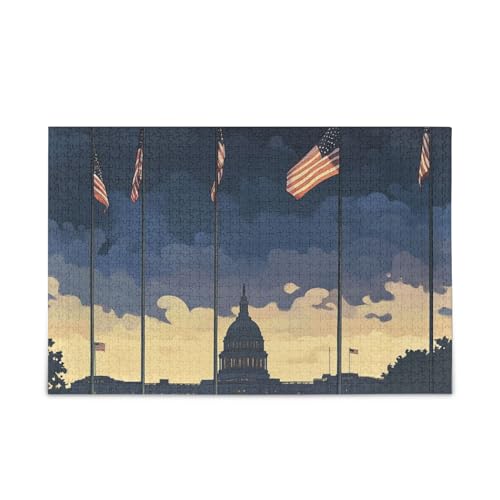Flags Buildings Jigsaw Puzzle Wooden Jigsaw Puzzles Cool Brain Games for Aged 1000 Piece Flags Buildings Jigsaw Puzzle Wooden Jigsaw Puzzles Cool Brain Games for Aged 1000 Piece von KLL