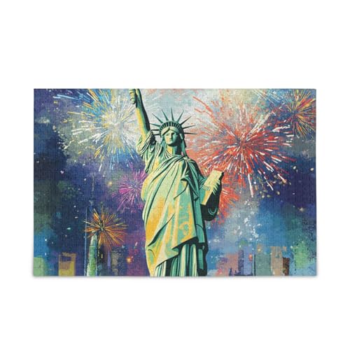 Freiheitsstatue Puzzle aus Holz, harte Geschenke für 1000 Teile Freiheitsstatue Puzzle aus Holz, harte Geschenke für 1000 Teile von KLL