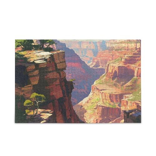 Grand Canyon Puzzle Holzpuzzles Schwierige Gehirn-Teaser für Alter 1000 Teile Grand Canyon Puzzle Holzpuzzles Schwierige Gehirn-Teaser für Alter 1000 Teile von KLL