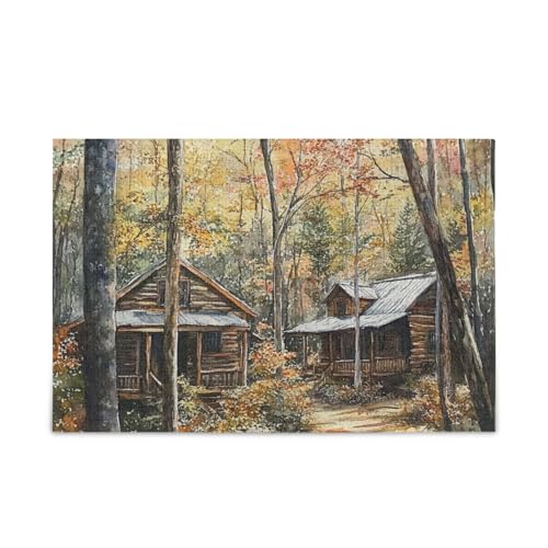 Personalisierte Hütten West Virginia Puzzles aus Holz, lustige Denksportaufgaben für Erwachsene, 1000 Teile Personalisierte Hütten West Virginia Puzzles aus Holz, lustige Denksportaufgaben für Erwachsene, 1000 Teile von KLL