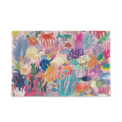 Rainbow Reef Rhapsody Vivid Aquatic Extravaganza Puzzle Wooden Puzzles Hard Brain Teasers for Aged 1000 Pieces Rainbow Reef Rhapsody Vivid Aquatic Extravaganza Puzzle Wooden Puzzles Hard Brain Teasers for Aged 1000 Pieces von KLL