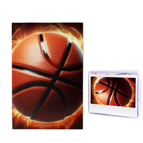 1000-teiliges Puzzle für Erwachsene, herausforderndes Holzpuzzle, Basketball, Fotopuzzle, individuelles Bild, Puzzle für Erwachsene und Kinder, Familienspielabende, 50 x 49,5 cm Puzzle 1000-teiliges Puzzle für Erwachsene, herausforderndes Holzpuzzle, Basketball, Fotopuzzle, individuelles Bild, Puzzle für Erwachsene und Kinder, Familienspielabende, 50 x 49,5 cm Puzzle von KLOPH