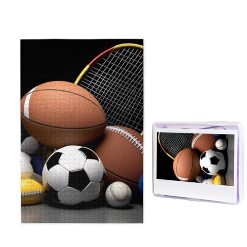1000-teiliges Puzzle für Erwachsene, herausforderndes Holzpuzzle, Sport-Fotopuzzle, individuelles personalisiertes Bild, Puzzle für Erwachsene und Kinder, Familienspielabende, 50 x 49,5 cm Puzzle 1000-teiliges Puzzle für Erwachsene, herausforderndes Holzpuzzle, Sport-Fotopuzzle, individuelles personalisiertes Bild, Puzzle für Erwachsene und Kinder, Familienspielabende, 50 x 49,5 cm Puzzle von KLOPH