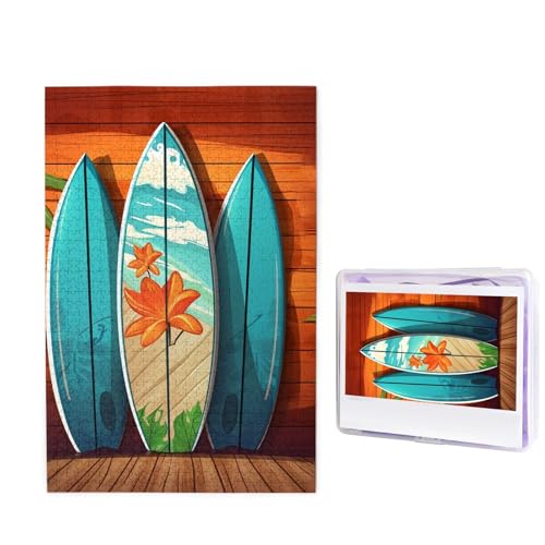 1000-teiliges Puzzle für Erwachsene, herausforderndes Holzpuzzle, Surfbrett auf Holz-Fotopuzzle, individuelles personalisiertes Bilderpuzzle für Erwachsene und Kinder, Familienspielabende, 50 x 49,5 1000-teiliges Puzzle für Erwachsene, herausforderndes Holzpuzzle, Surfbrett auf Holz-Fotopuzzle, individuelles personalisiertes Bilderpuzzle für Erwachsene und Kinder, Familienspielabende, 50 x 49,5 von KLOPH