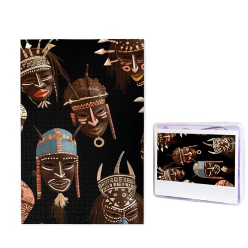 1000-teiliges Puzzle für Erwachsene, herausforderndes Holzpuzzle, afrikanisches Ritual, ethnisch, Stammes-Fotopuzzle, individuelles Bilderpuzzle für Erwachsene und Kinder, Familienspielabende, 50 x 1000-teiliges Puzzle für Erwachsene, herausforderndes Holzpuzzle, afrikanisches Ritual, ethnisch, Stammes-Fotopuzzle, individuelles Bilderpuzzle für Erwachsene und Kinder, Familienspielabende, 50 x von KLOPH