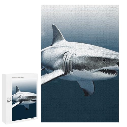 3D-Haifisch-Puzzle, Holzpuzzle, personalisierbar, 1000 Teile, für Erwachsene, anspruchsvolles Puzzle, Familie, Hochzeit, Abschlussgeschenk 3D-Haifisch-Puzzle, Holzpuzzle, personalisierbar, 1000 Teile, für Erwachsene, anspruchsvolles Puzzle, Familie, Hochzeit, Abschlussgeschenk von KLWQR